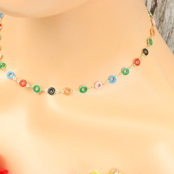 Minimalist Necklace Chain, Elegant Jewelry for Women & Girls | MLCRC1144 - Picture 9 of 10